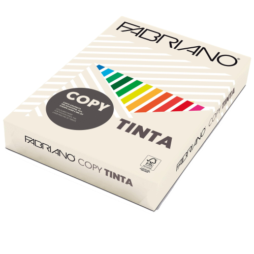 Carta Fabriano Colore A3 160gr 125fg col.tenui avorio